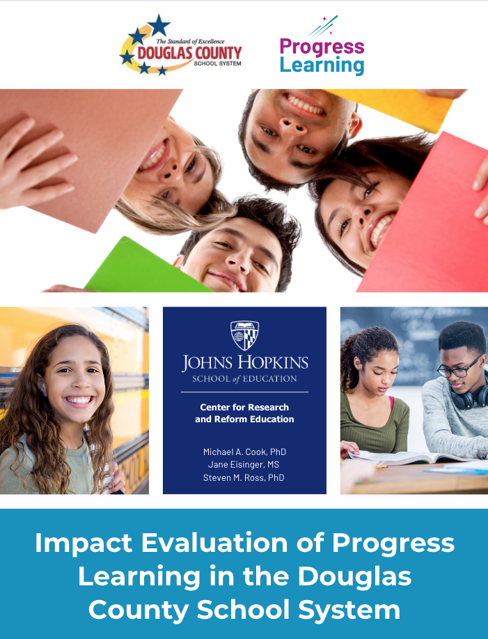 Featured Image for Impact Evaluation of Progress Learning in the Douglas County School System